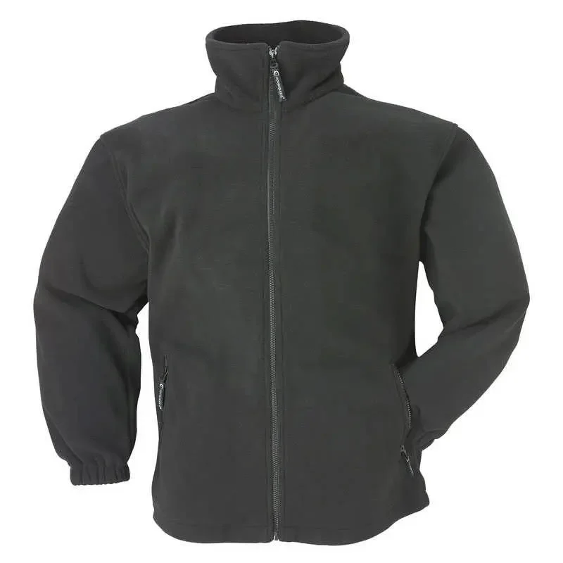 Akciós ár MV Coverguard Polár pulóver cipzáros fekete XS, 5VPONXS