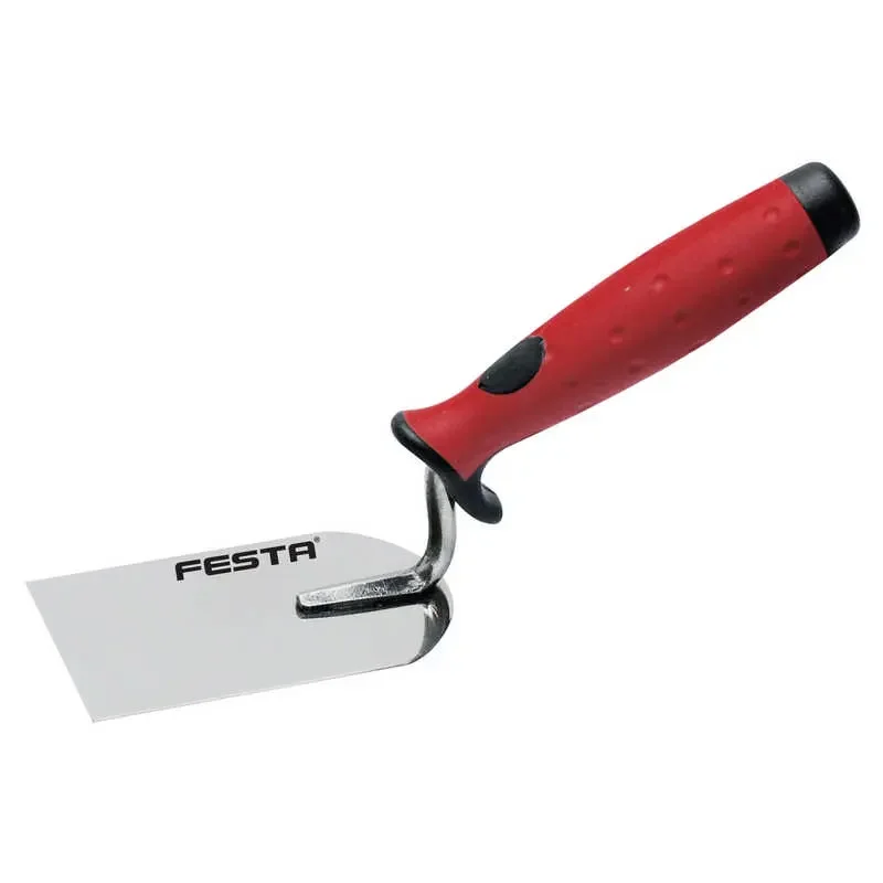 Lev Festa gipszelő kanál 80mm, rozsdamentes, inox, profi, gumi markolat, 31390 Ne maradj le