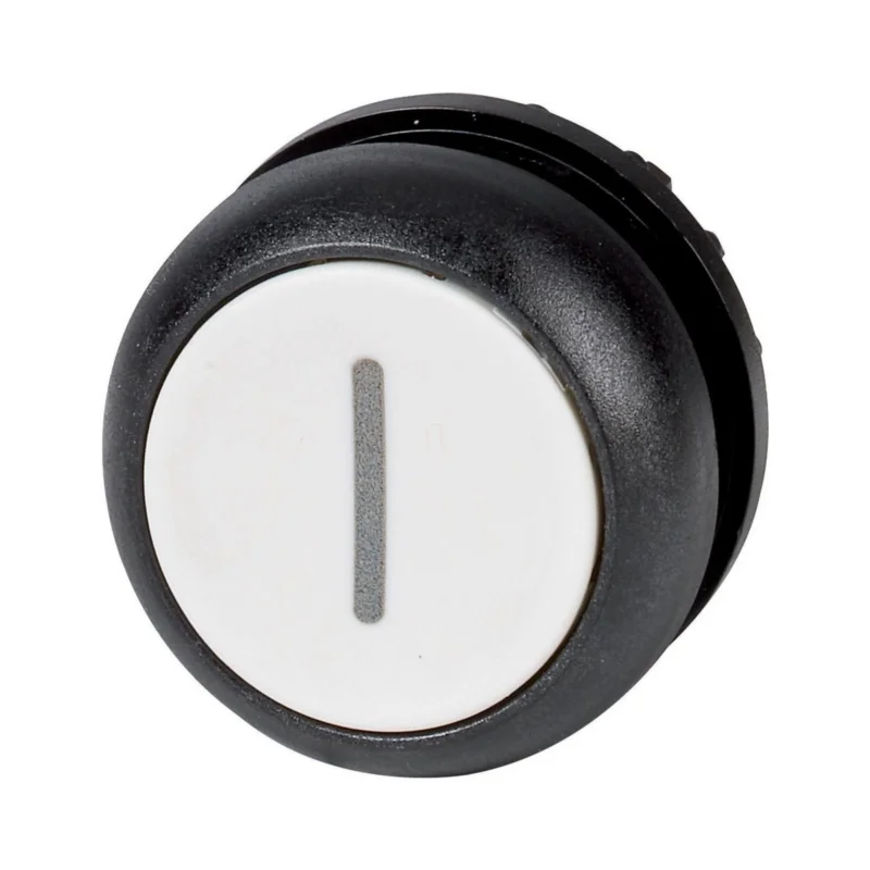 Árcsökkenés Eaton nyomógomb, lapos, fehér, m22s-d-w-x1-216612