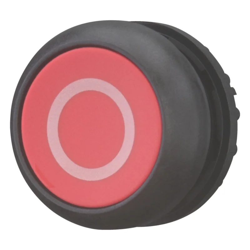 Azonnal elérhető Eaton nyomógomb, lapos, piros, reteszelt, m22s-dr-r-x0-216629
