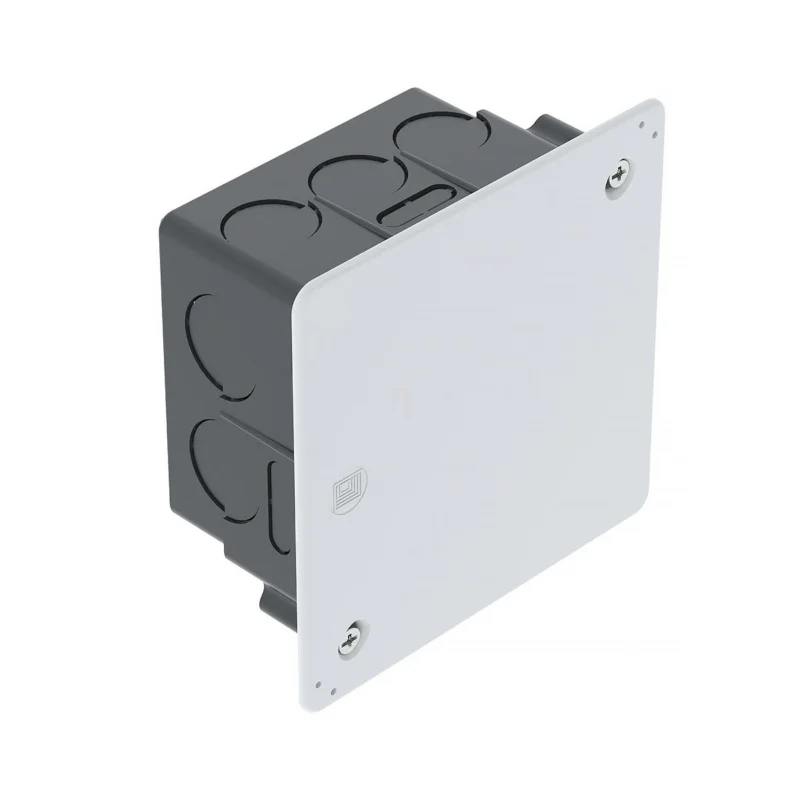 Végkiárusítás Obo kötődoboz vakolat alatti 80x80x45, fekete 2003112